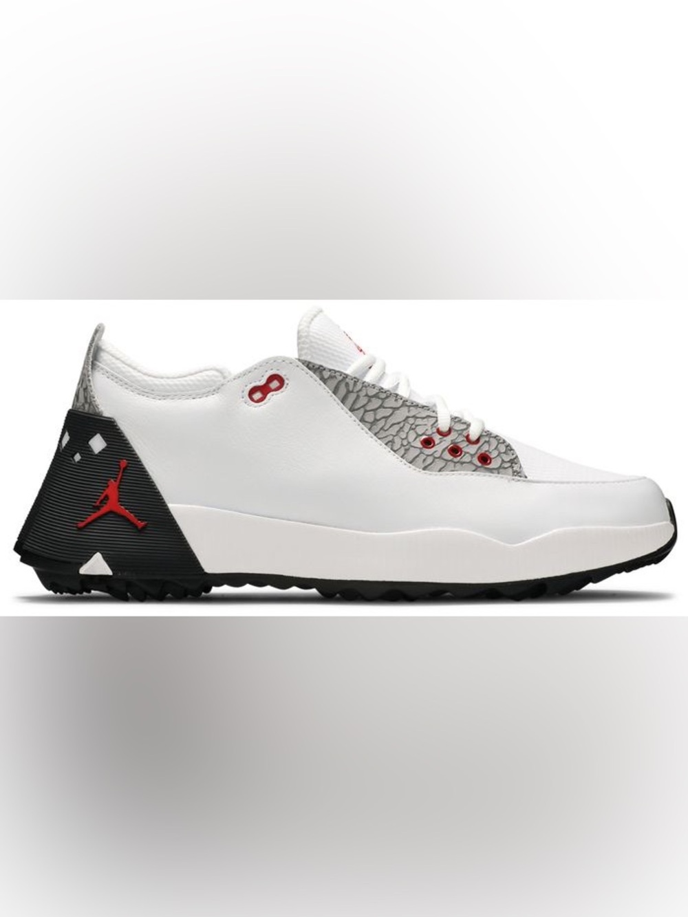 Jordan ADG 2 White Cement Golf Shoe Size 10.5